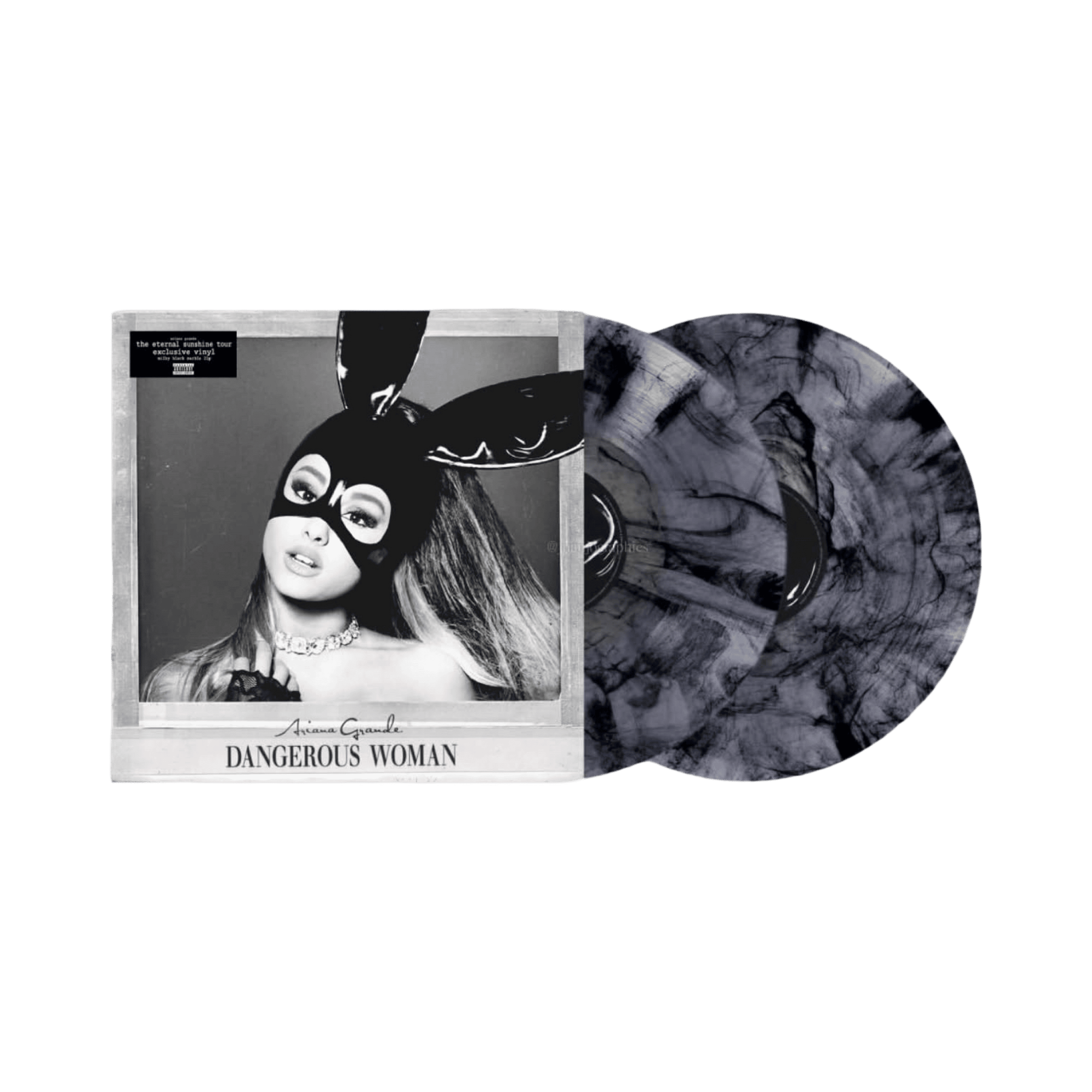 Dangerous Woman vinyl (Tour Exclusive) NudeFace Chile