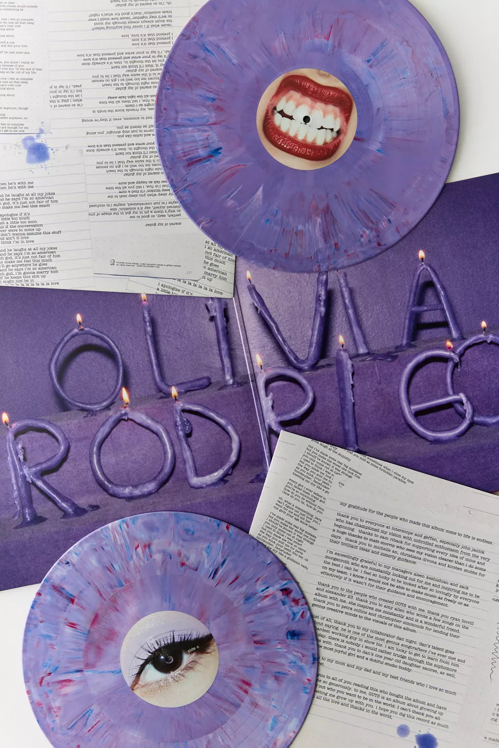 Olivia Rodrigo - GUTS (spilled) UO Exclusive 2XLP NudeFace Chile