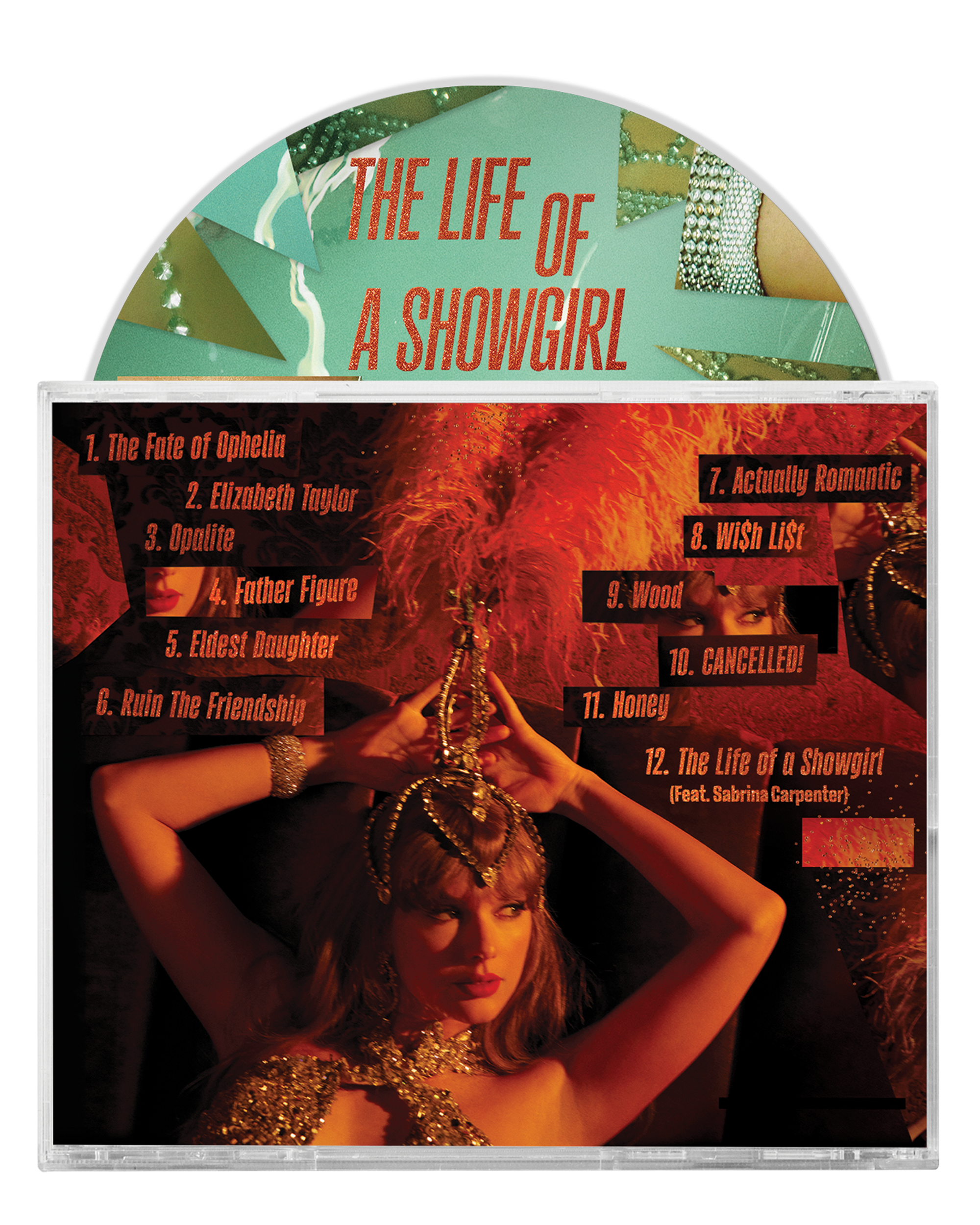 The Life of a Showgirl: Sweat and Vanilla Perfume CD with Poster