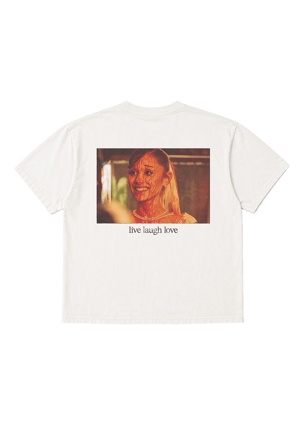 petal live laugh love t-shirt NudeFace Chile