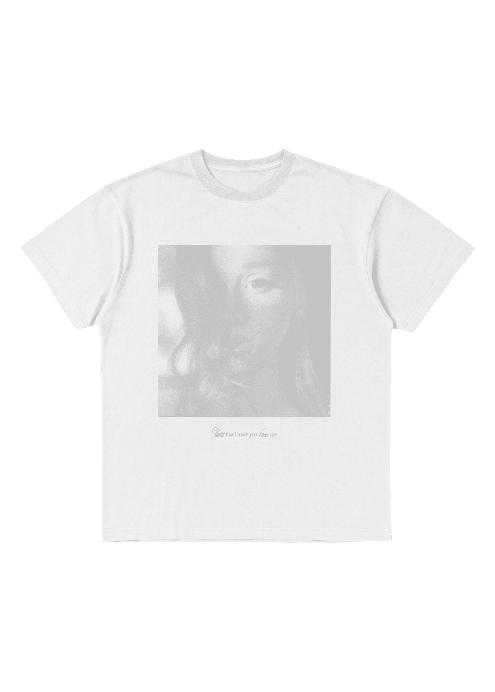 hate that i made you love me photo t-shirt NudeFace Chile