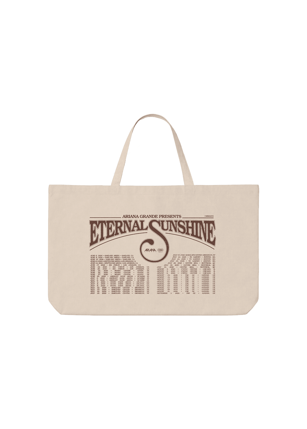 eternal sunshine tour tote bag NudeFace Chile