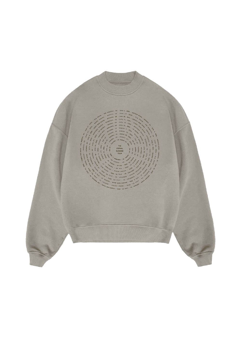 eternal sunshine swirl crewneck NudeFace Chile