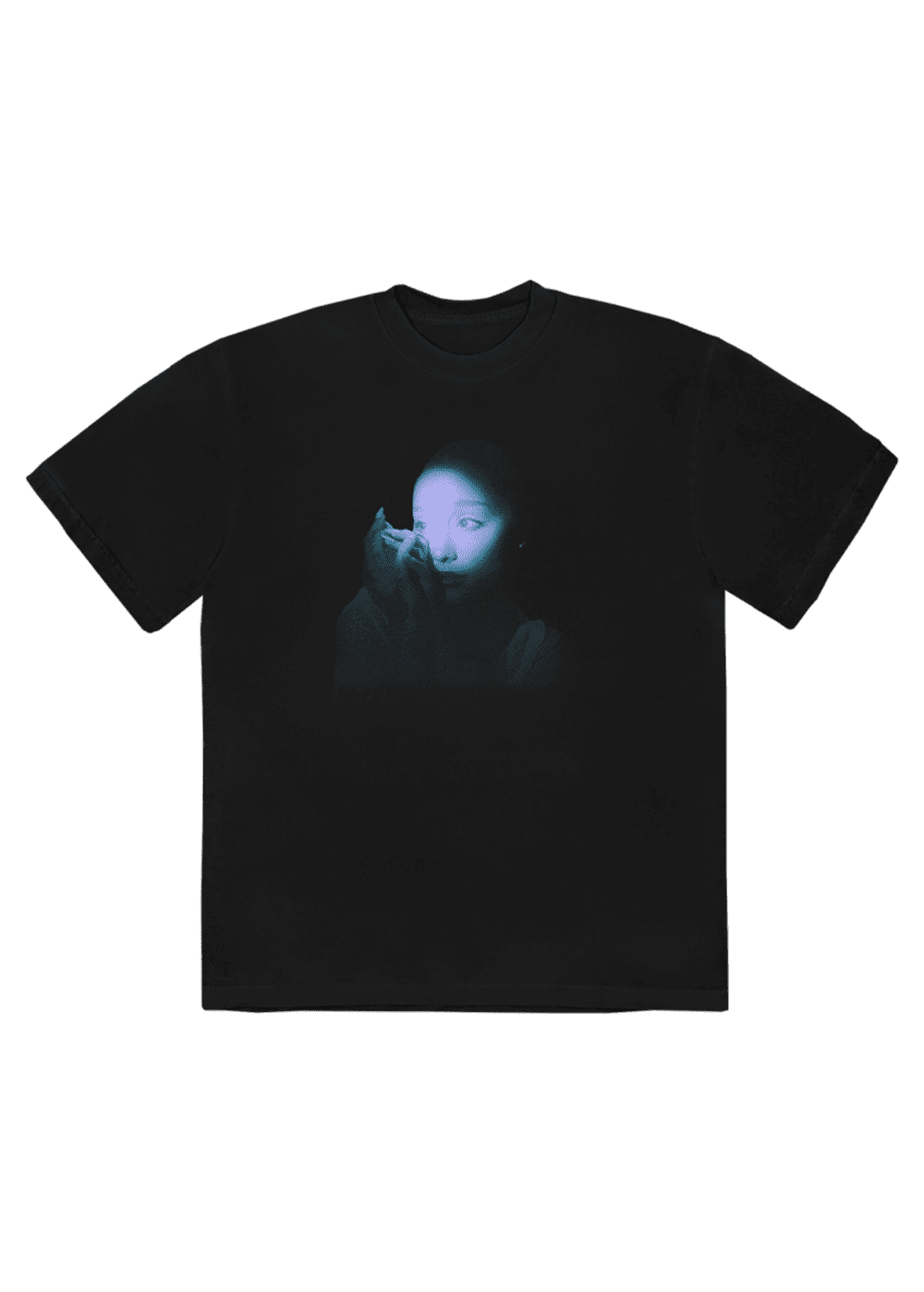 eternal sunshine blue strobe t-shirt NudeFace Chile