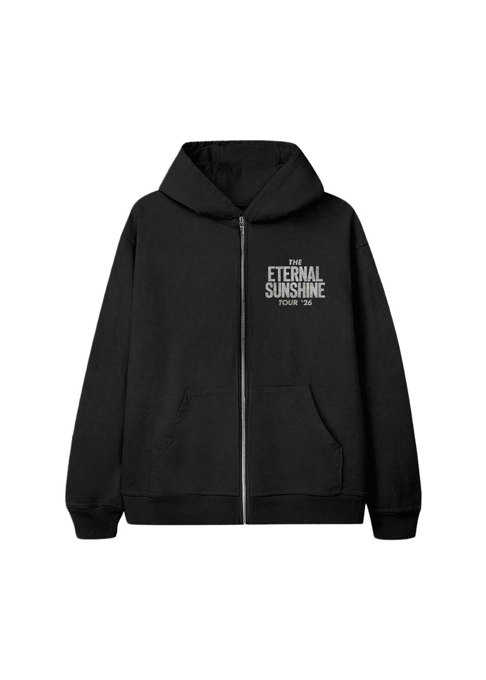 eternal sunshine tour newspaper zip hoodie NudeFace Chile