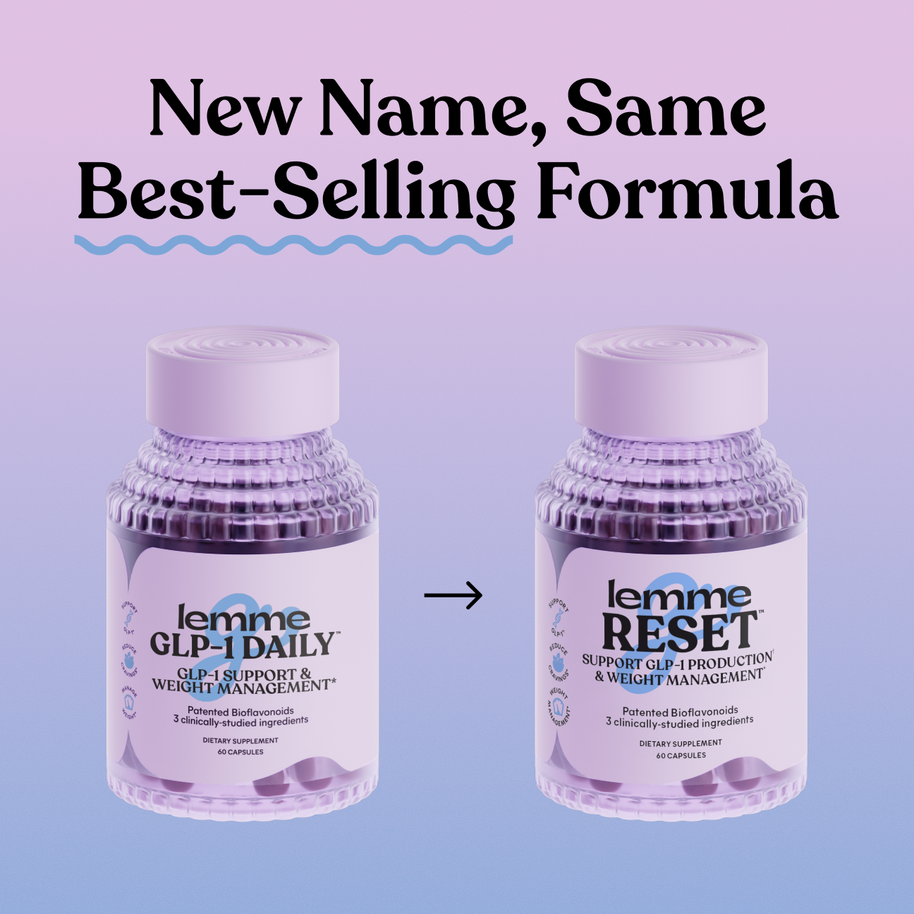 LEMME ResetTM GLP-1 Support Capsules