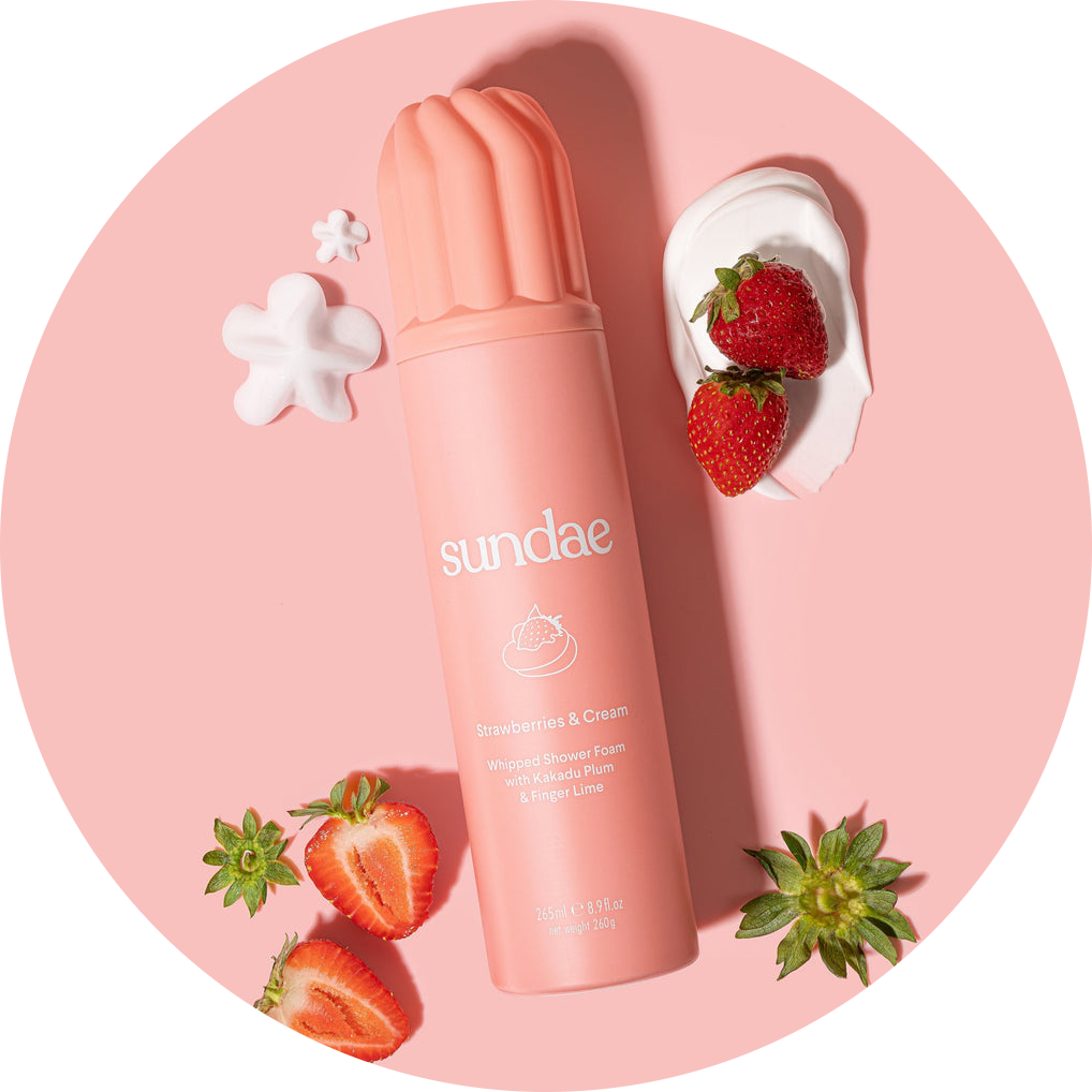Strawberries & Cream Foaming Body Wash