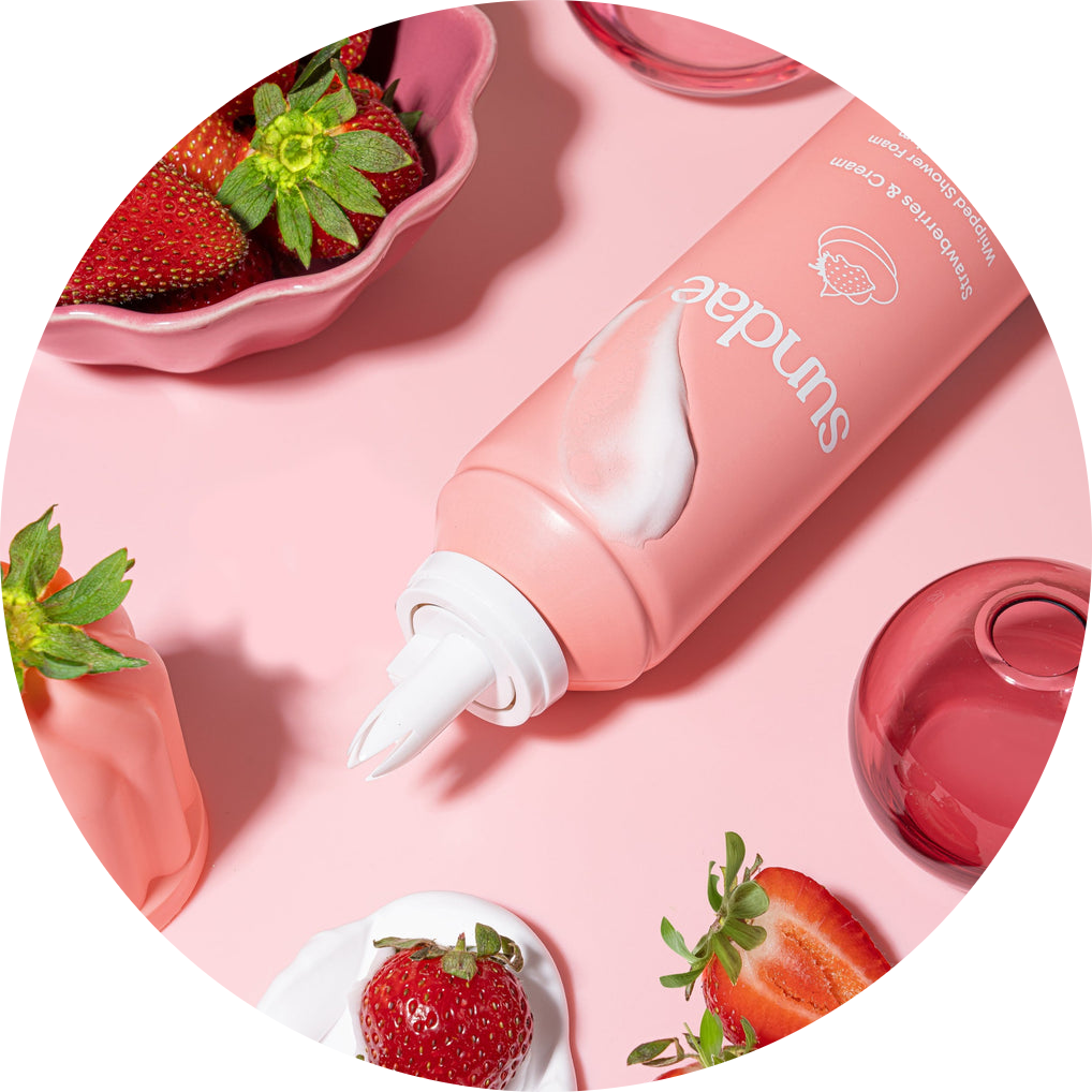 Strawberries & Cream Foaming Body Wash