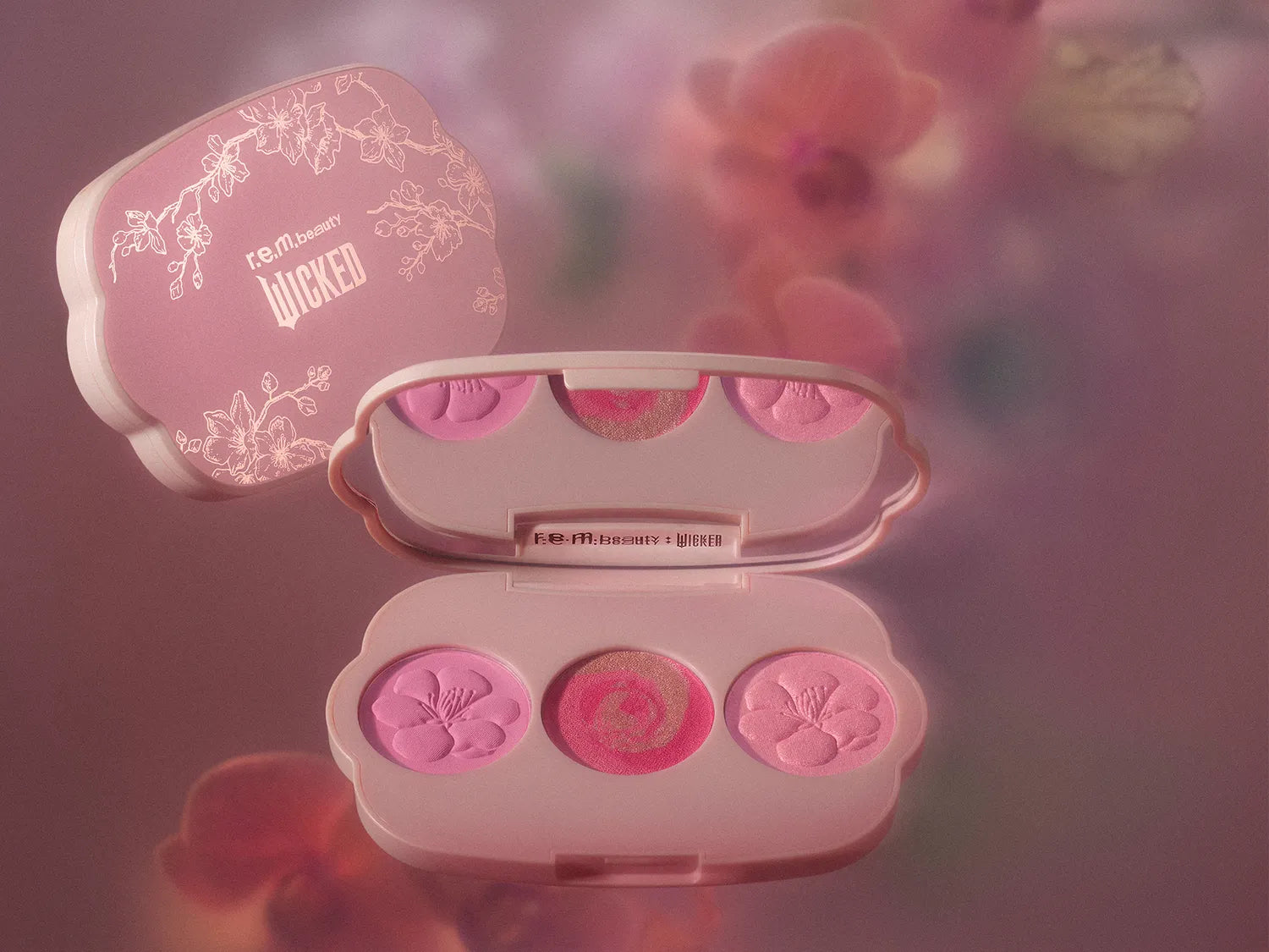r.e.m. beauty x Wicked Cherry Blossom Blush Palette