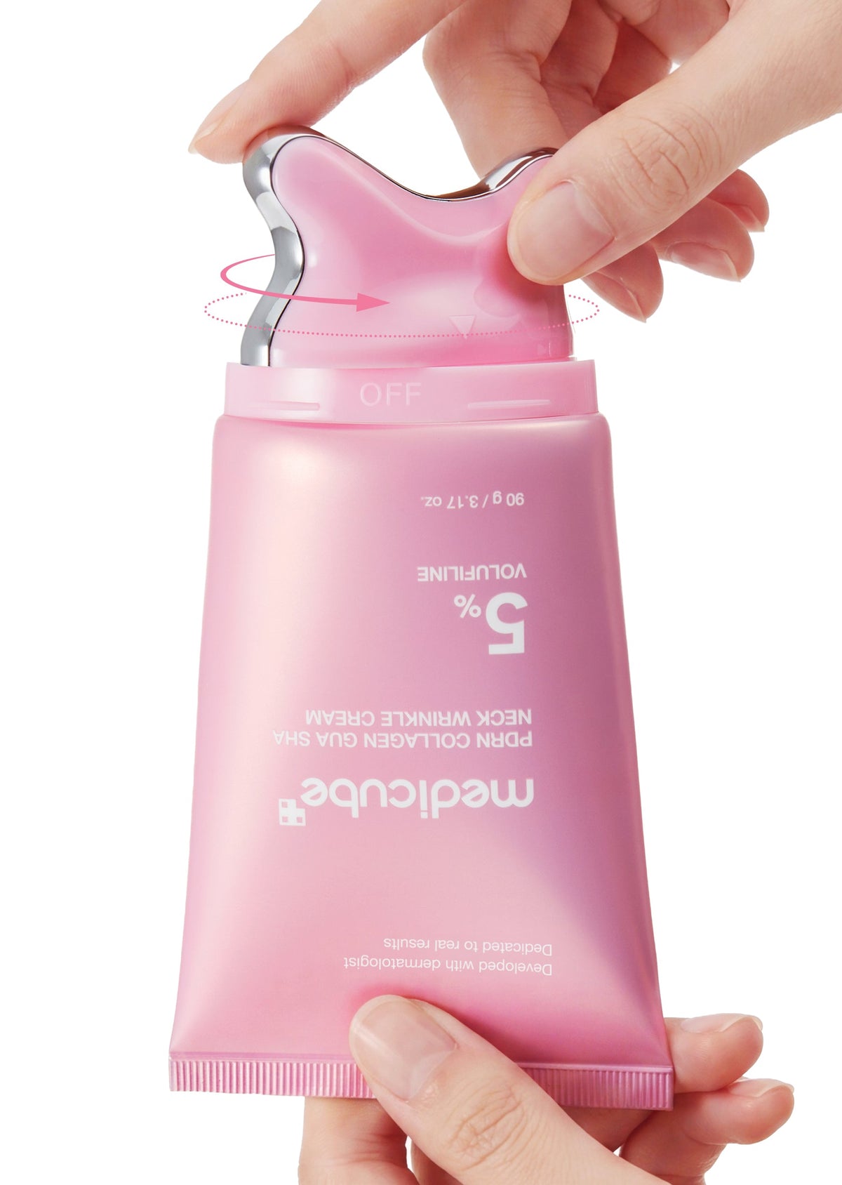 PDRN Collagen Gua Sha Neck Wrinkle Cream NudeFace Chile