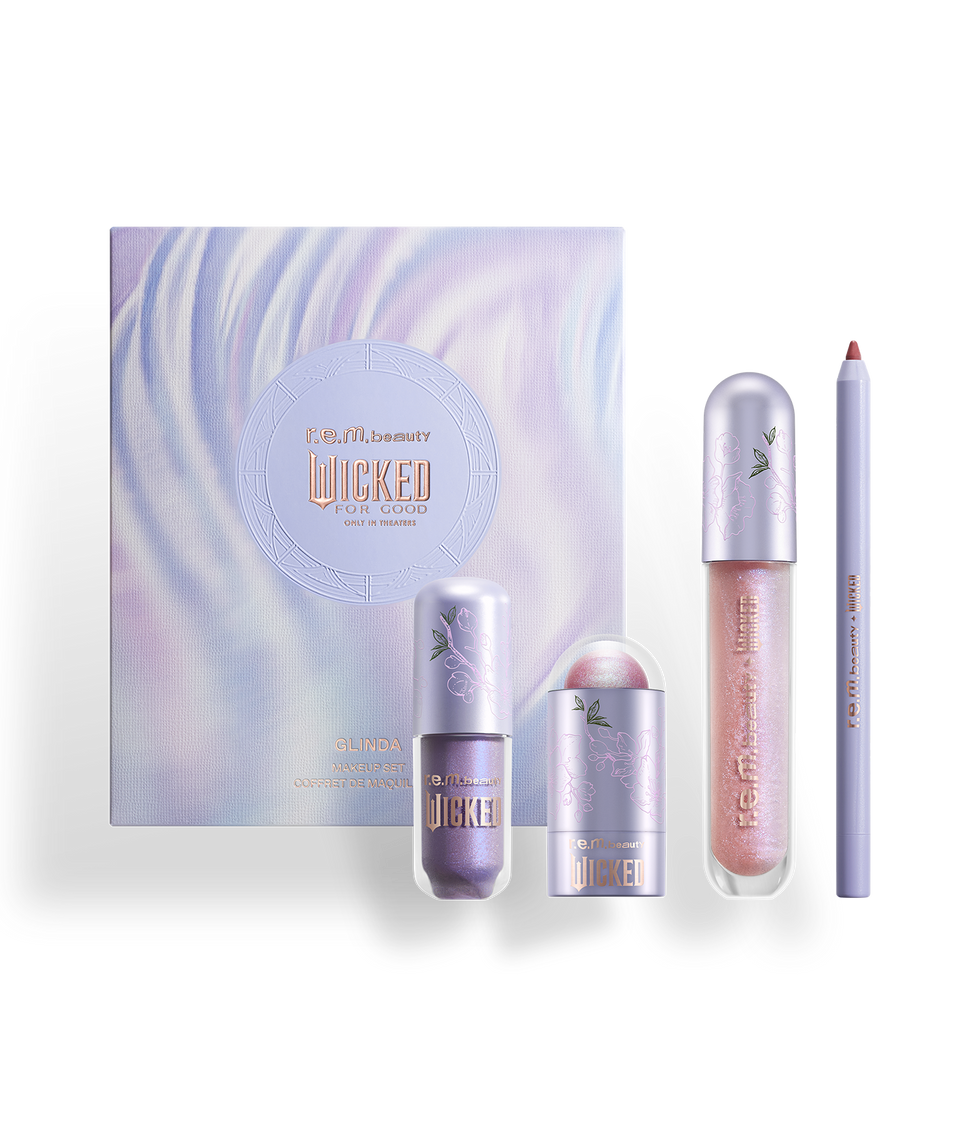 r.e.m. beauty x Wicked Glinda Makeup Set
