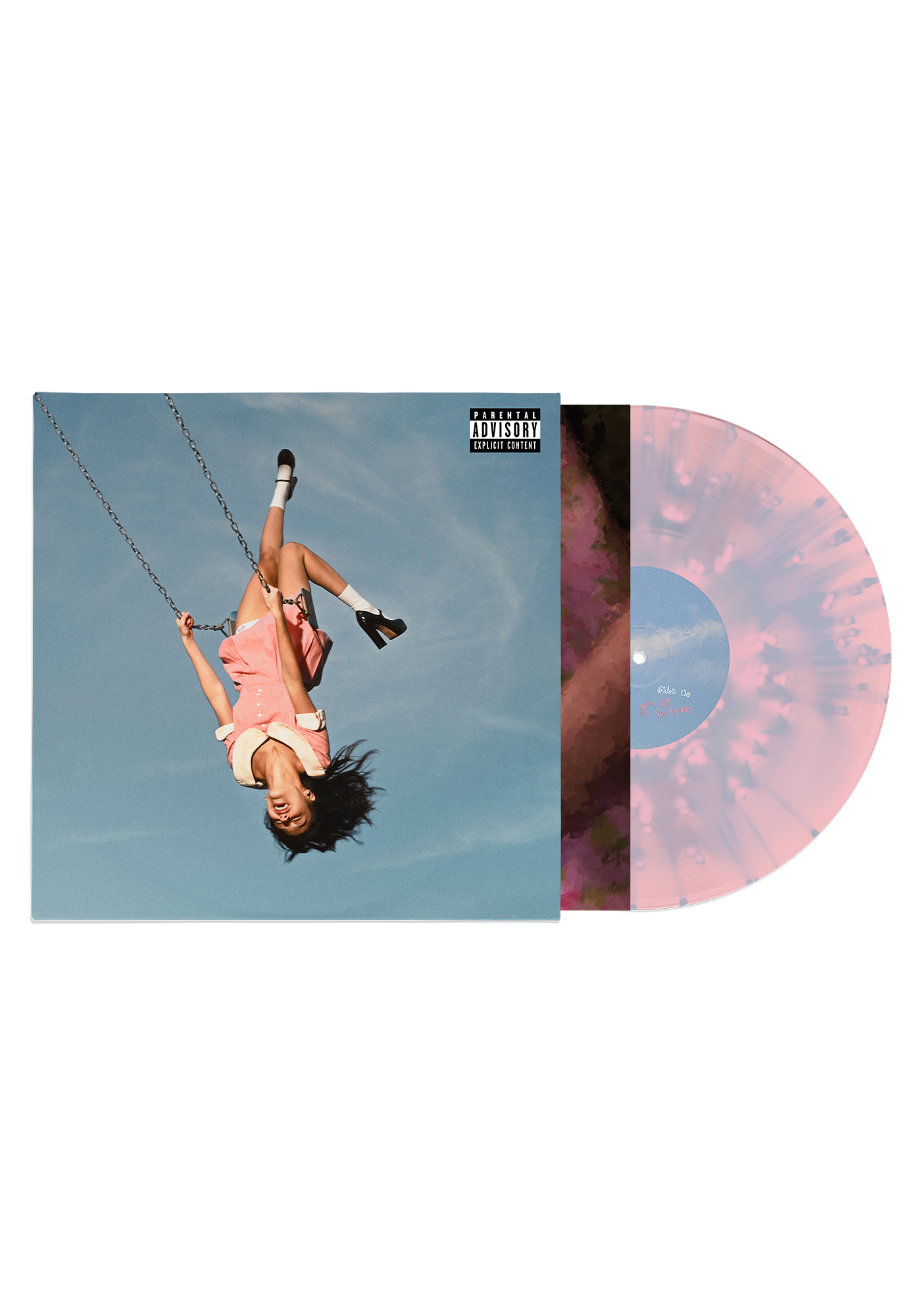 you seem pretty sad for a girl so in love - 'melt with you' starburst vinyl NudeFace Chile