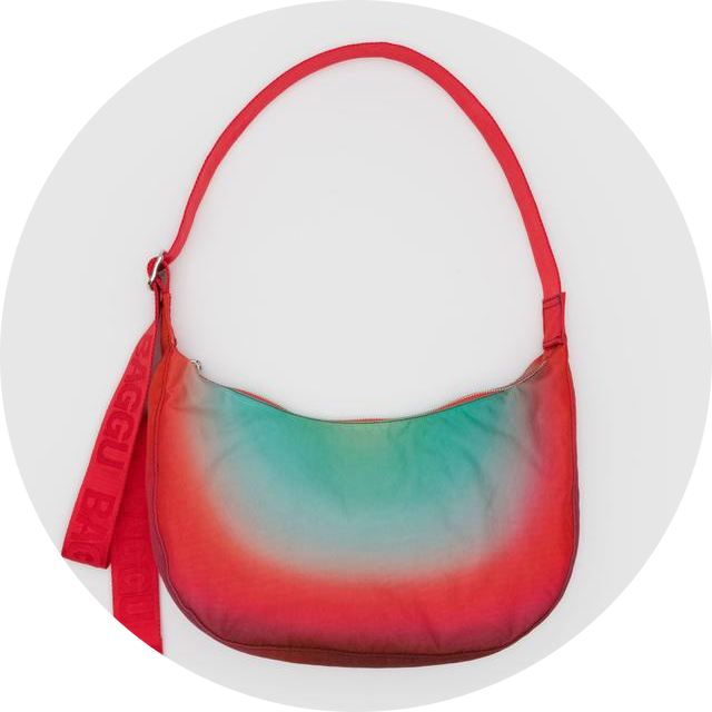 Medium Nylon Crescent Bag