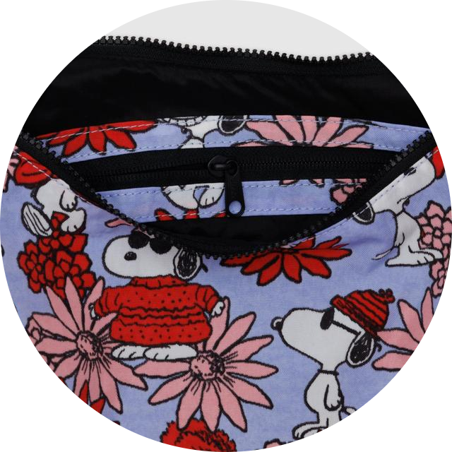 Medium Nylon Crescent Bag