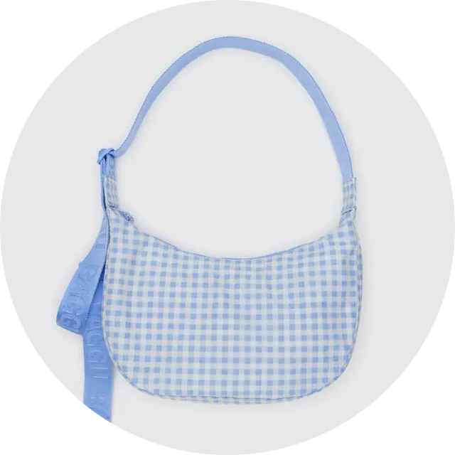 Medium Nylon Crescent Bag