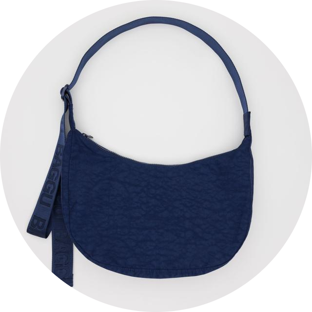 Medium Nylon Crescent Bag