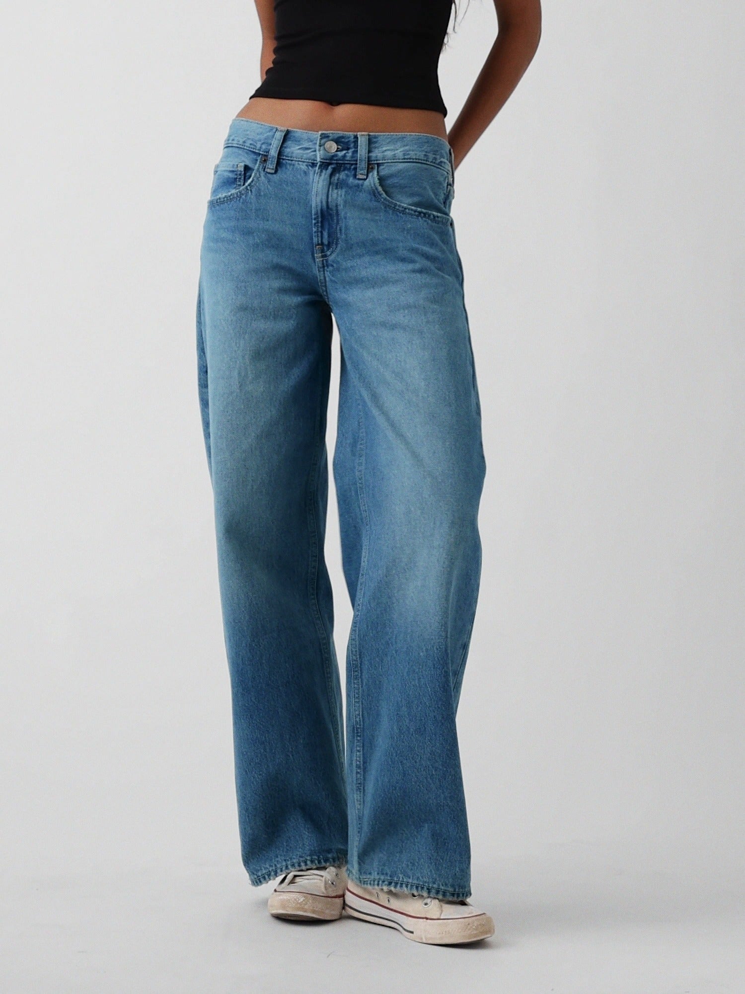 The Hailey Low Rise Loose Jean NudeFace Chile