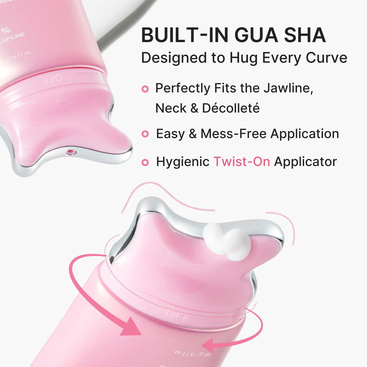 PDRN Collagen Gua Sha Neck Wrinkle Cream NudeFace Chile