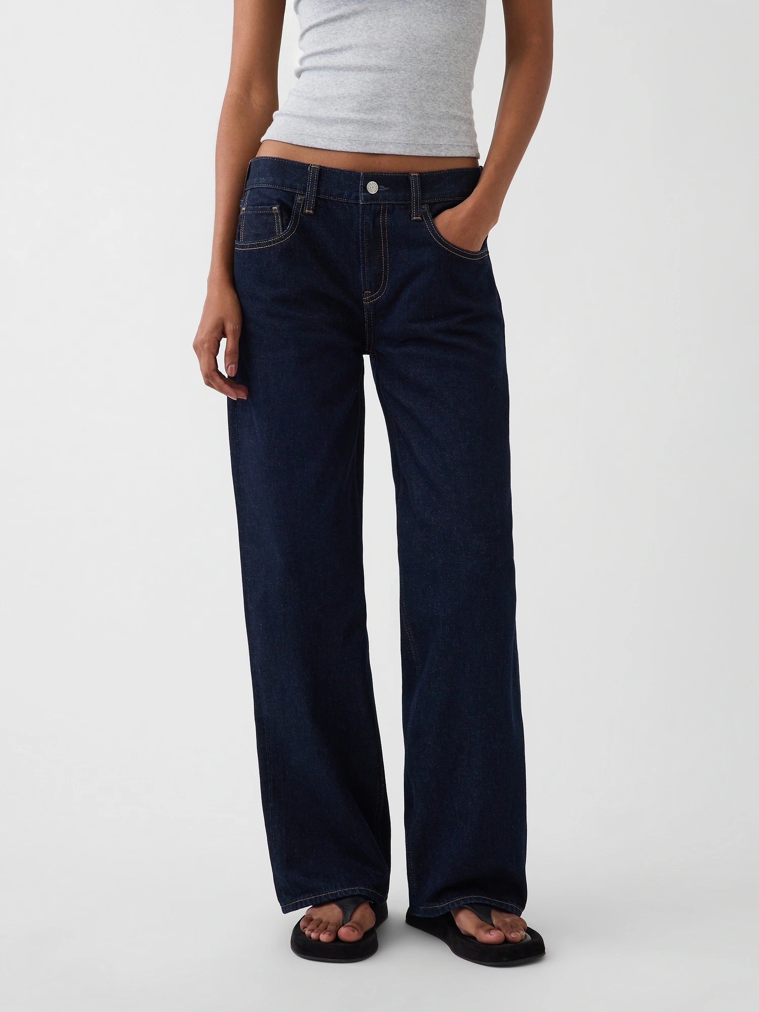 The Hailey Low Rise Loose Jean NudeFace Chile