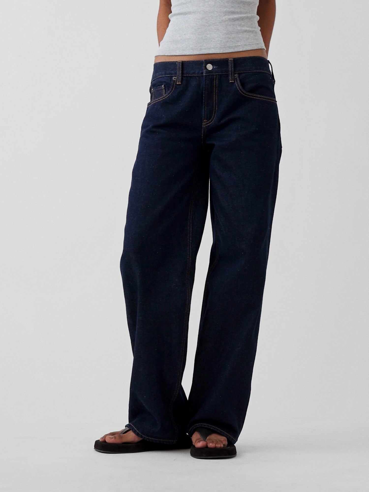 The Hailey Low Rise Loose Jean NudeFace Chile