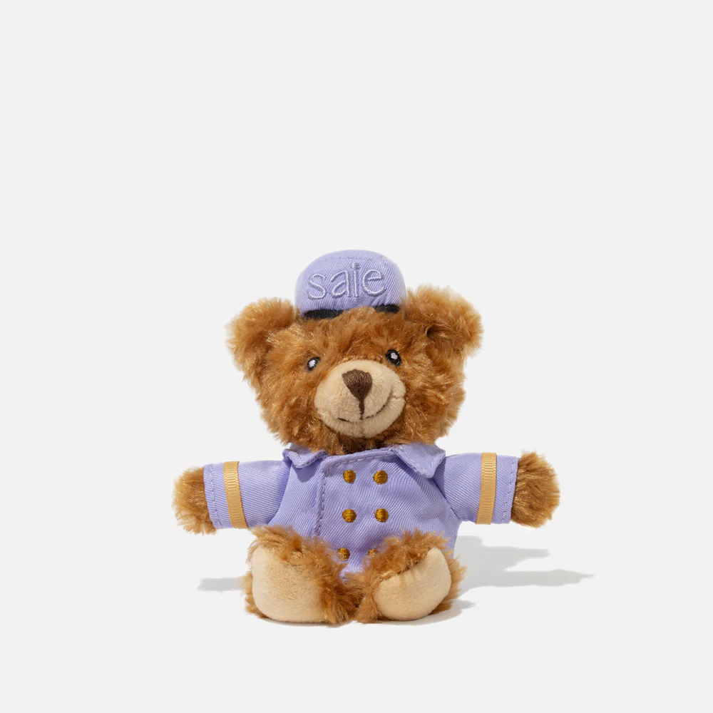 The Bellhop Bear Keychain