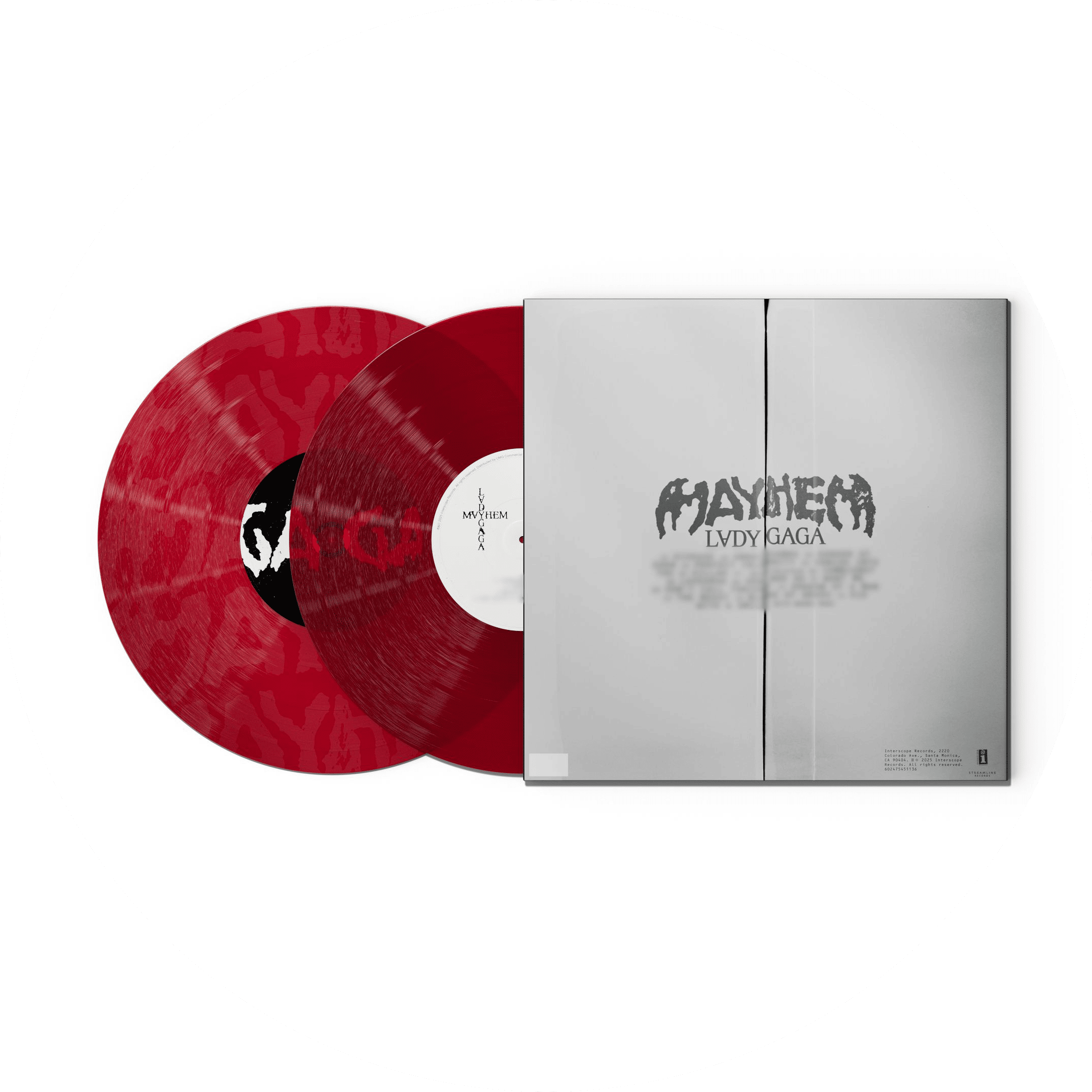 Translucent Ruby Vinyl Lady Gaga - MAYHEM Limited Edition Translucent Ruby Vinyl – NudeFace Chile