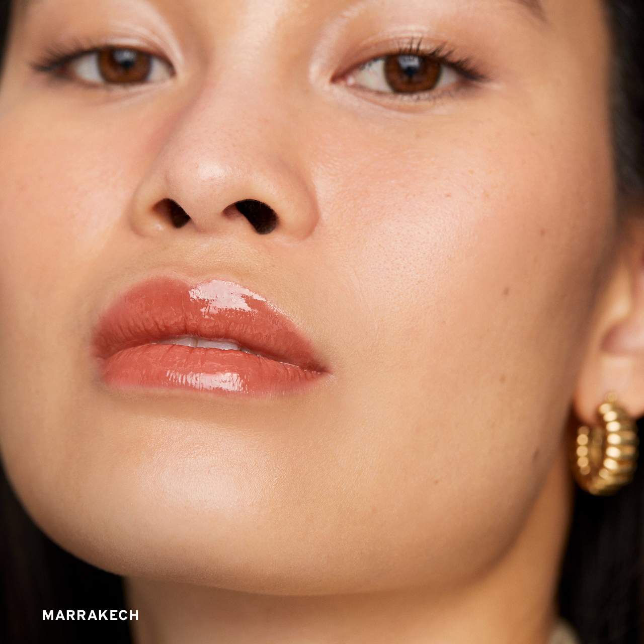 Shade Slick Hydrating Tinted Lip Oil NudeFace Chile
