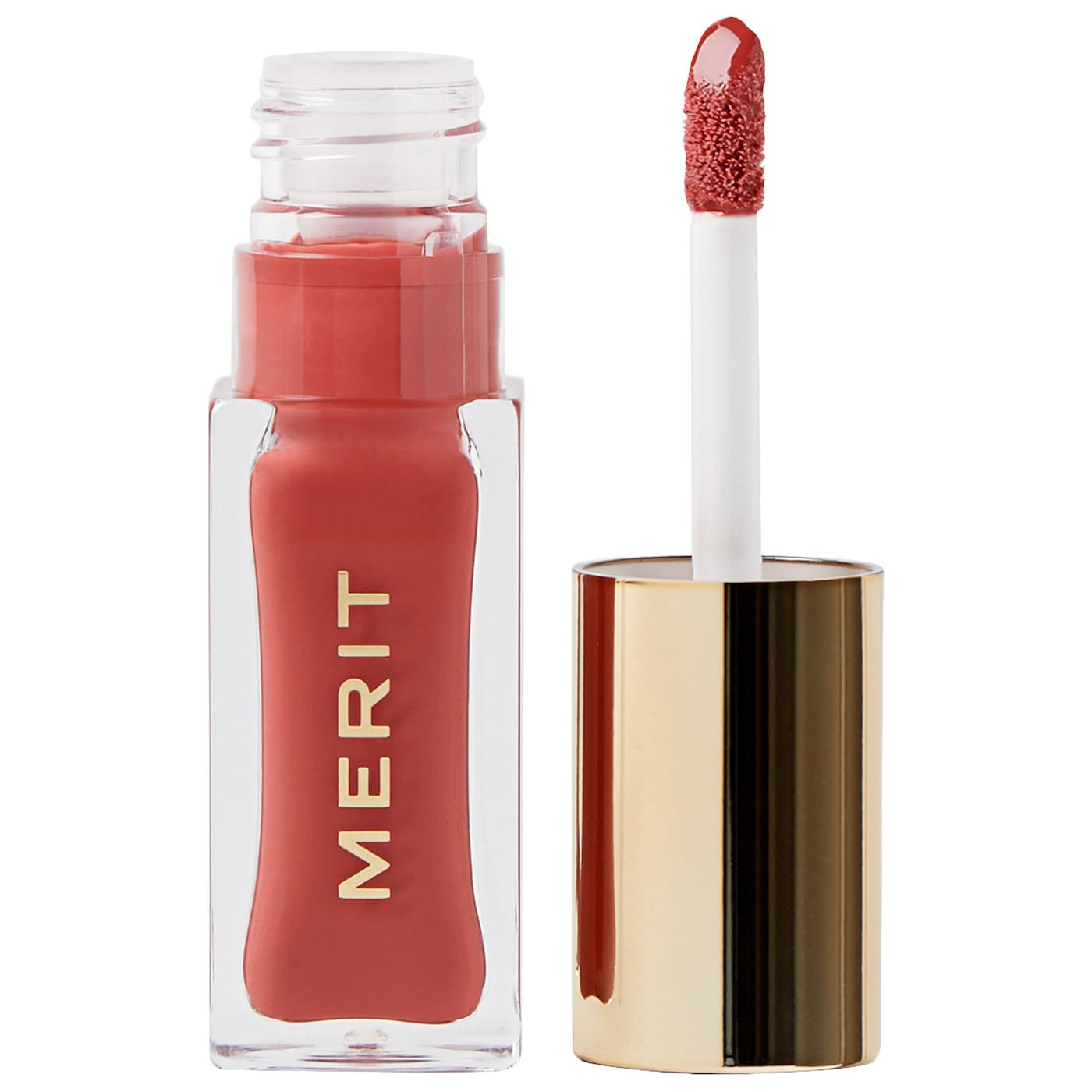 Shade Slick Hydrating Tinted Lip Oil NudeFace Chile