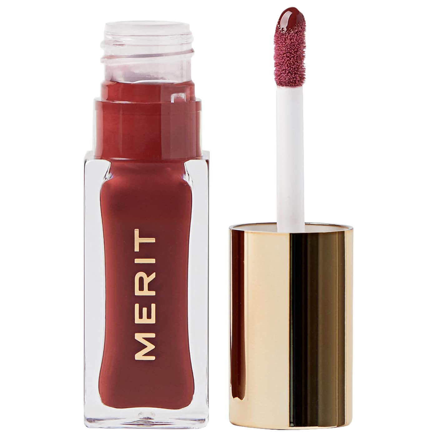Shade Slick Hydrating Tinted Lip Oil NudeFace Chile