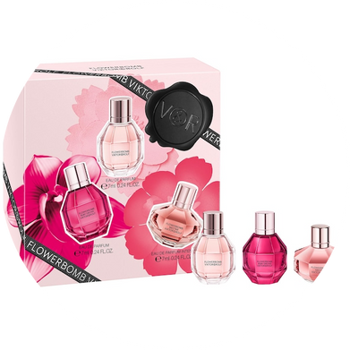 Viktor&Rolf Mini Flowerbomb Perfume Trio Set – NudeFace Chile