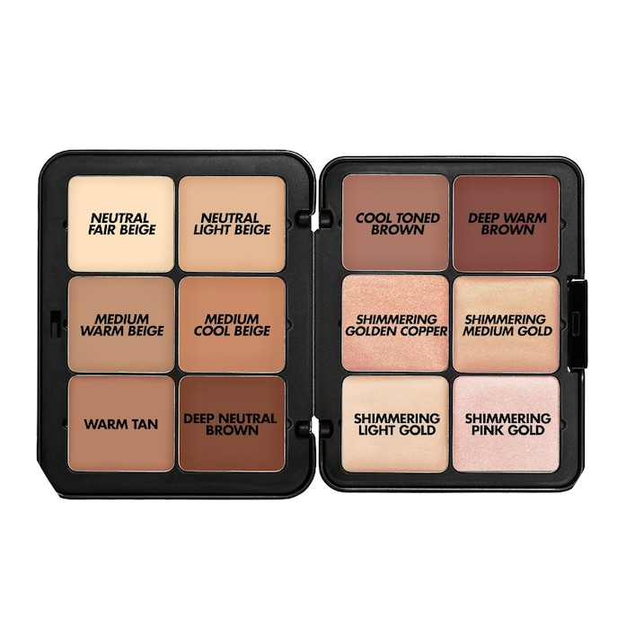 HD Skin Cream Contour and Highlight Sculpting Palette