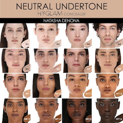 Hy-Glam Brightening & Hydrating Medium to Full Coverage Crease Proof Serum Concealer