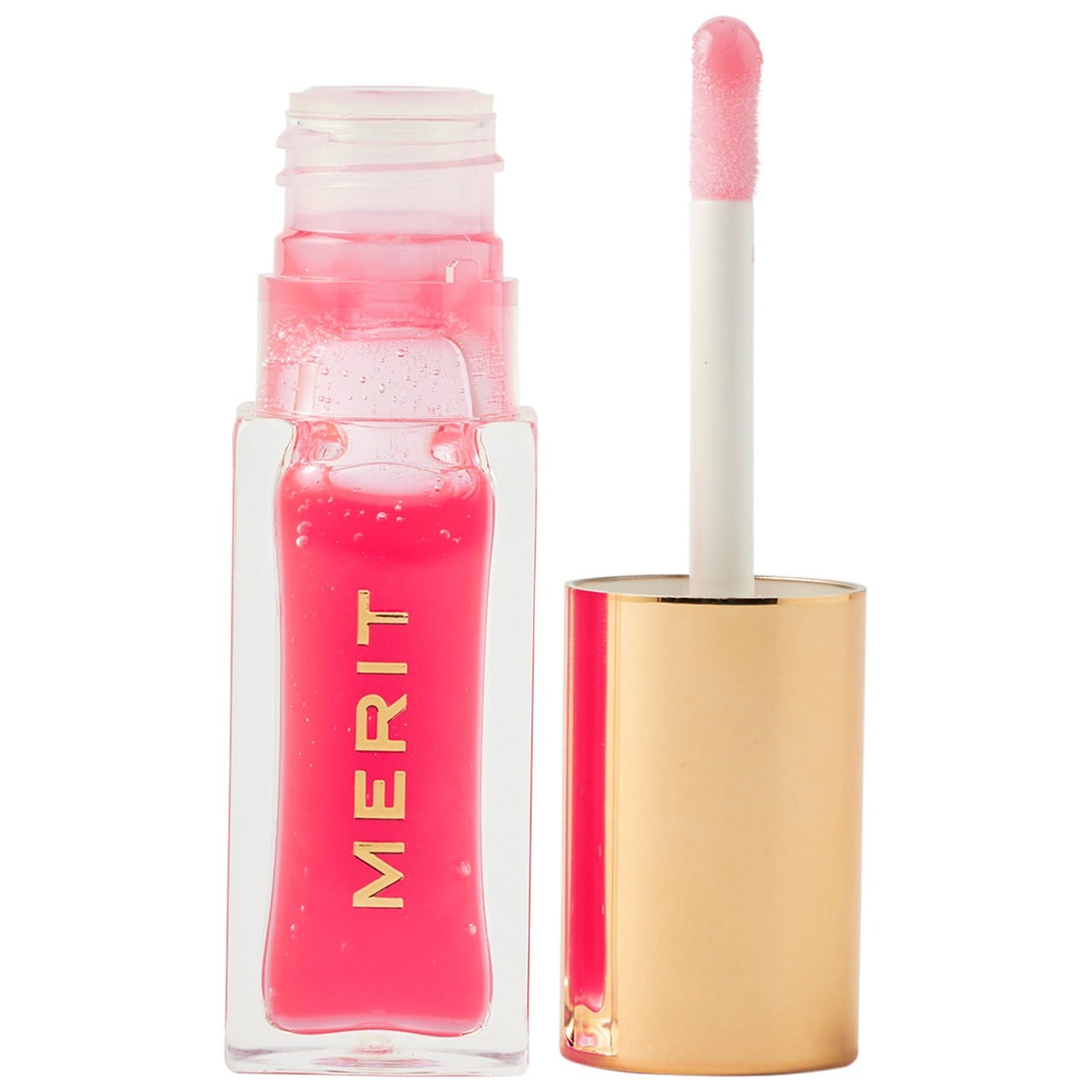 Shade Slick Hydrating Tinted Lip Oil NudeFace Chile