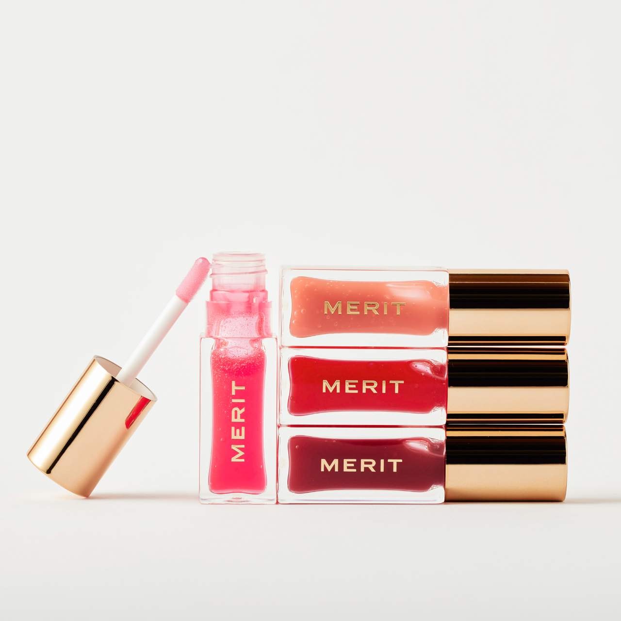 Shade Slick Hydrating Tinted Lip Oil NudeFace Chile