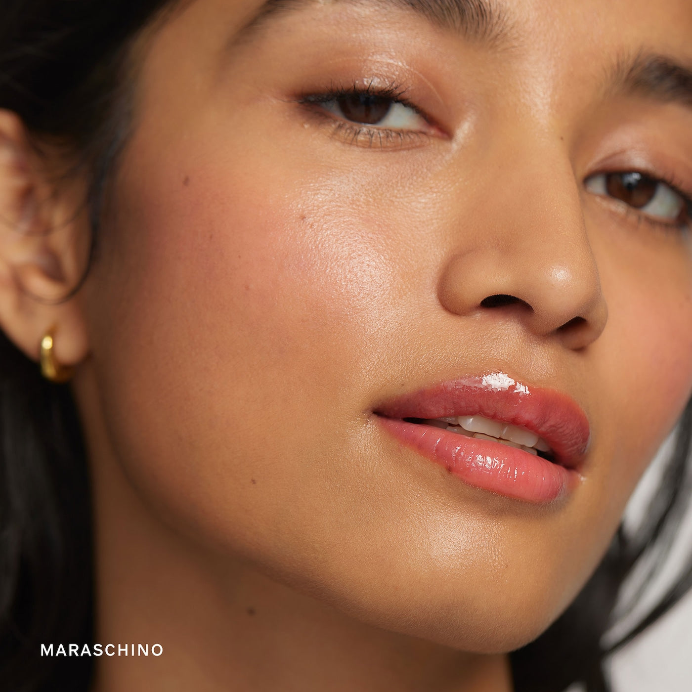 Shade Slick Hydrating Tinted Lip Oil NudeFace Chile