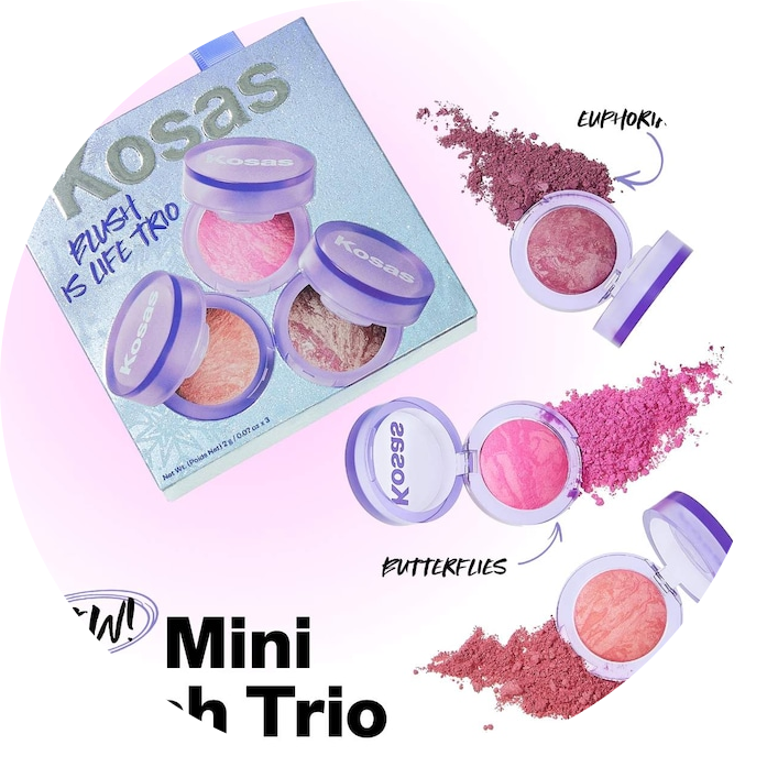 Mini Blush is Life Trio