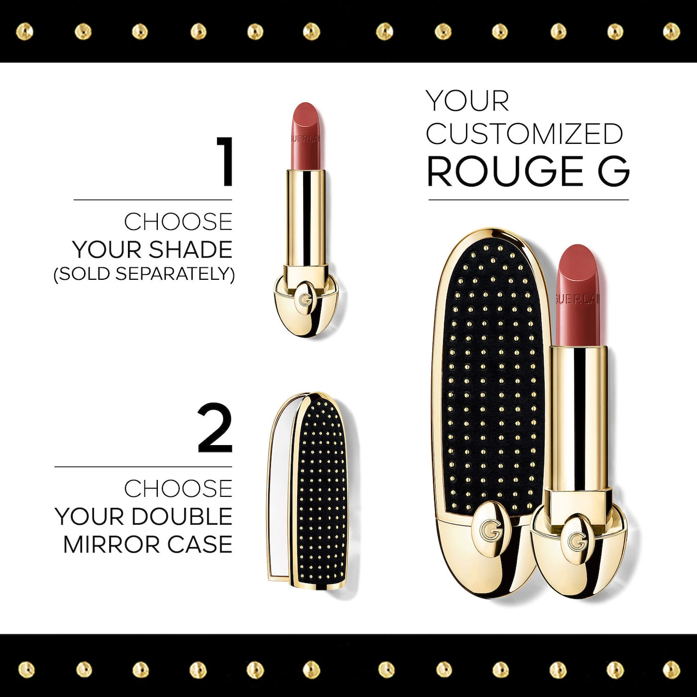 Rouge G Lipstick Case