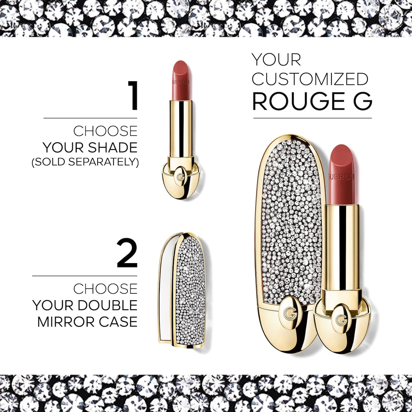 Rouge G Lipstick Case