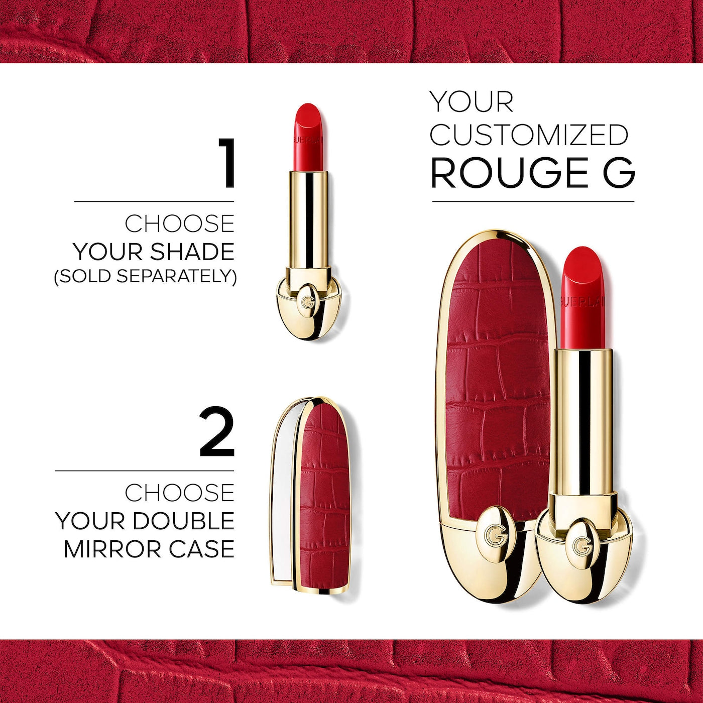 Rouge G Lipstick Case