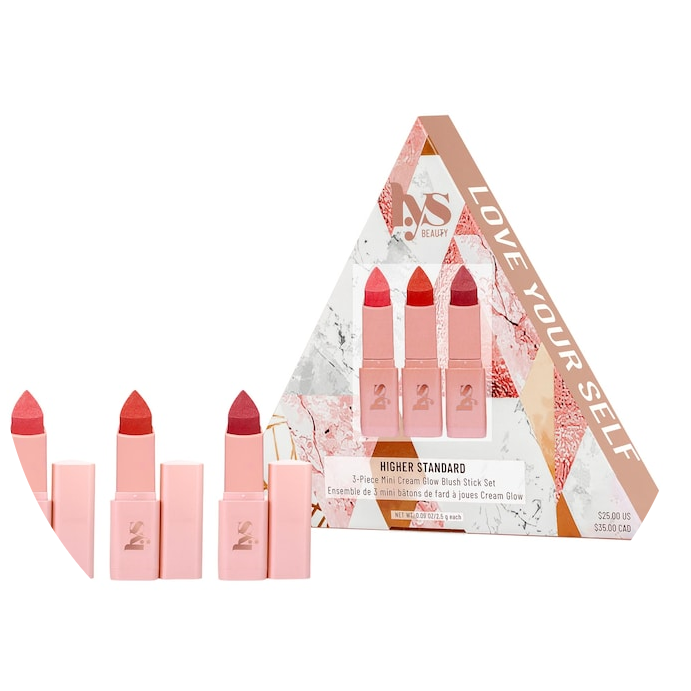 Mini Higher Standard 3-Piece Cream Glow Blush Stick Set