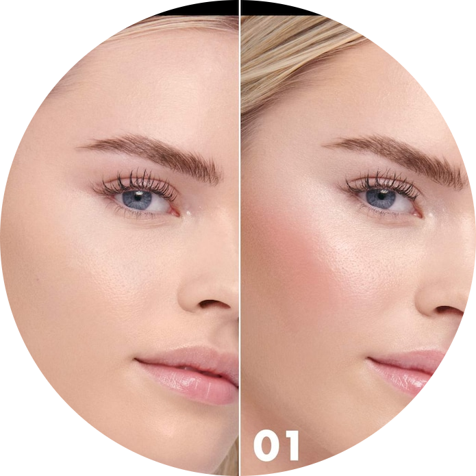Colorful Face Bronzer, Blush & Highlighter Palette