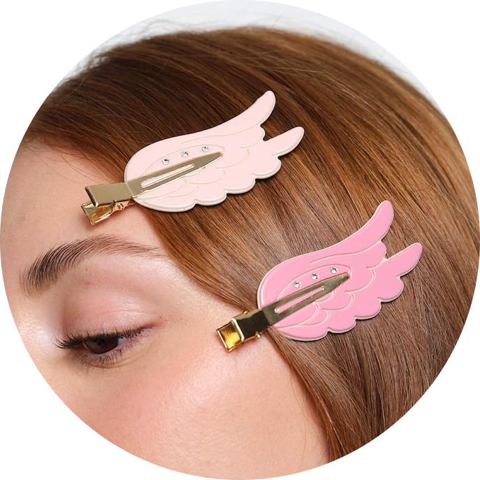 Popstar Hair Setting Clips in Pink Aura