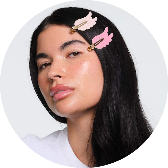 Popstar Hair Setting Clips in Pink Aura