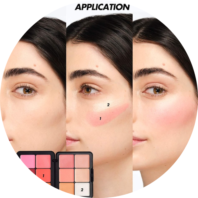 HD Skin Blush & Glow Longwear Cream Face Palette