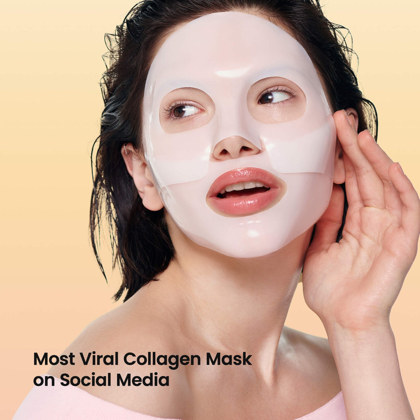 Bio Collagen Real Deep Mask for Pore Minimizing & Firming Care NudeFace Chile