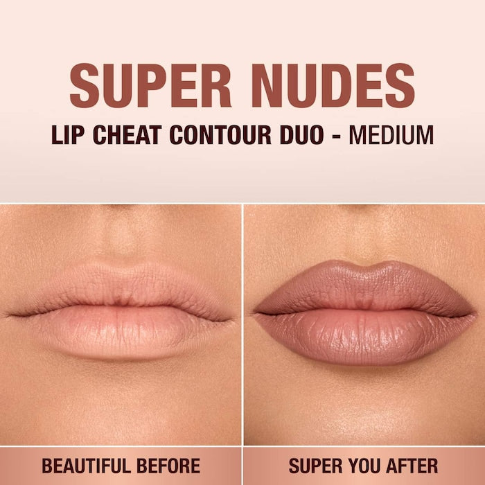 Super Nudes Lip Cheat Contour Duo Lip Liner