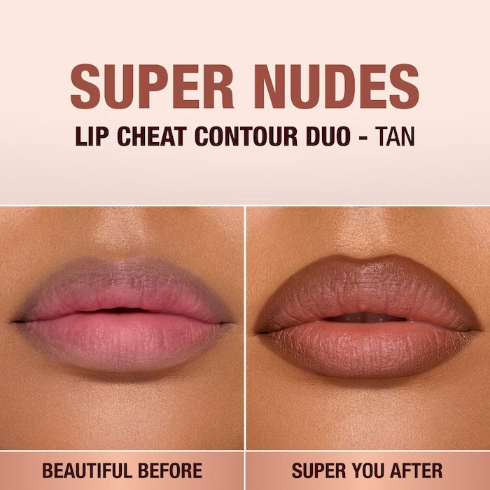 Super Nudes Lip Cheat Contour Duo Lip Liner