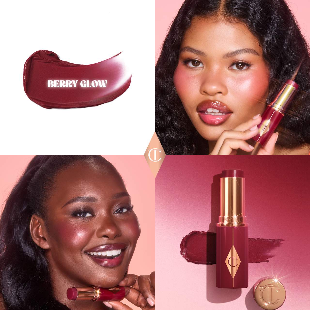 Unreal Lip + Cheek Stick NudeFace Chile