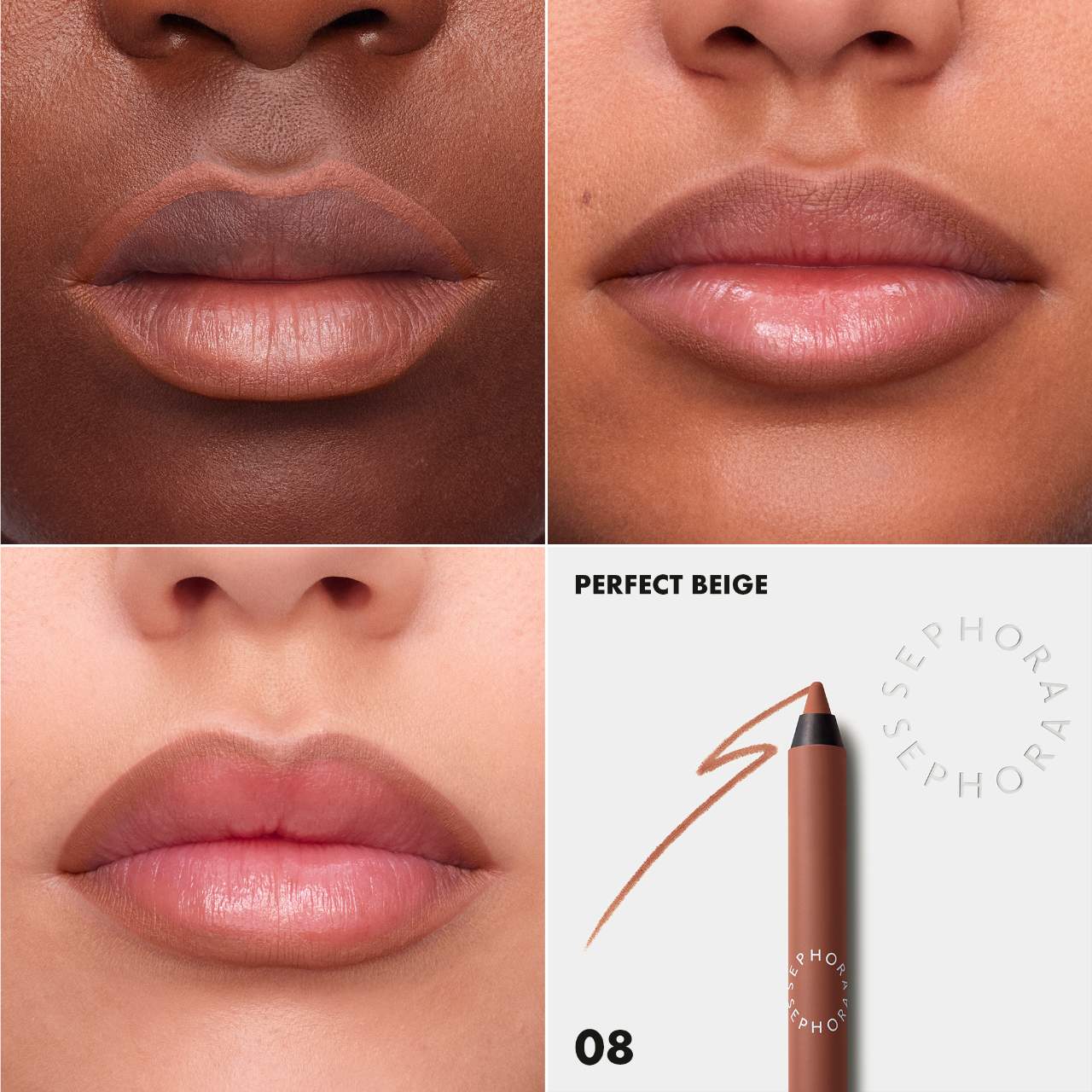 Colorful 8HR Longwear Transferproof Lip Liner NudeFace Chile