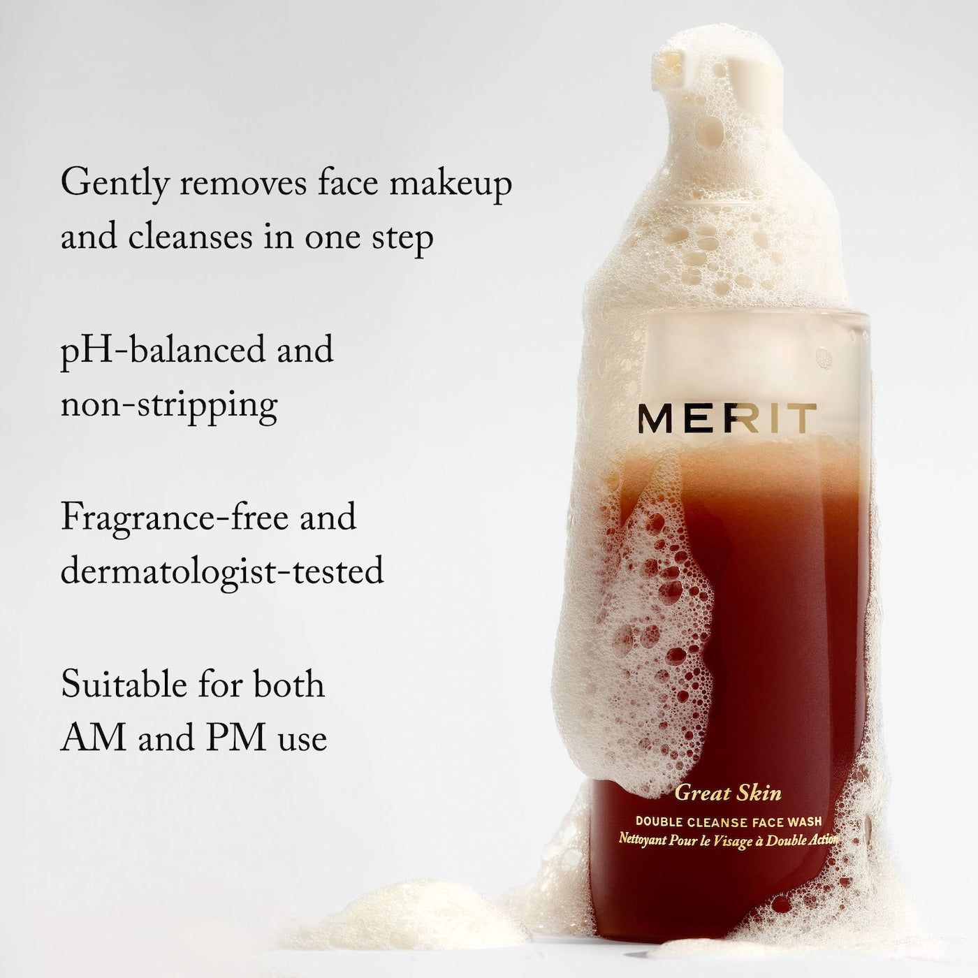 Great Skin Double Cleanse Makeup Removing Cleanser NudeFace Chile